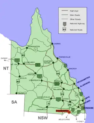 Goondiwindi in Queensland