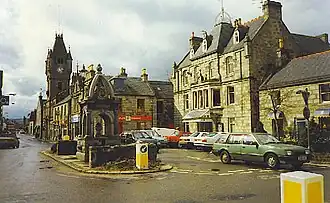 Gordon Square in Huntly