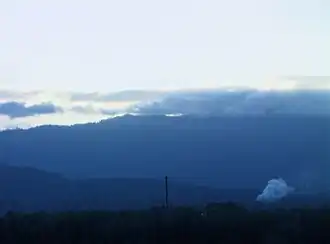 Mulgrave Central Mill en gebergte