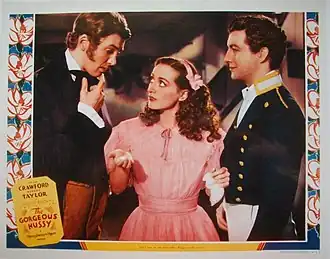 Advertentie voor The Gorgeous Hussy