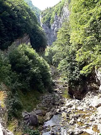 De Gorges de la Bourne tussen Rencurel en Choranche
