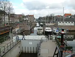 Lingesluis Voorhaven Binnenkant