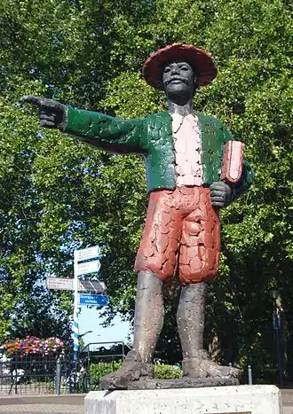 Standbeeld van Hendrik Hamel in Gorinchem