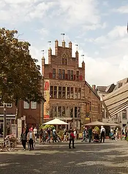 Xanten, Gotisches Haus op de Markt