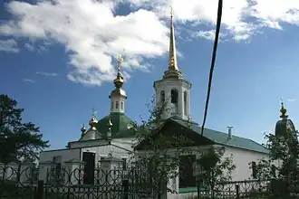 Een kerk in Berjozovo
