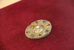 Gouden Merovingische schijffibula, Vlaams Topstuk