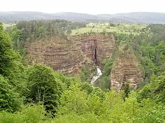 Gouffre de Bramabiau in de omgeving van Saint-Sauveur-Camprieu