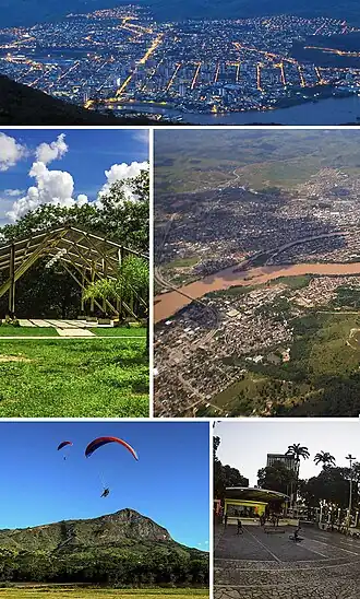 Een collage van Governador Valadares