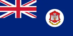 Vlag van Gibraltar (1875-1921)