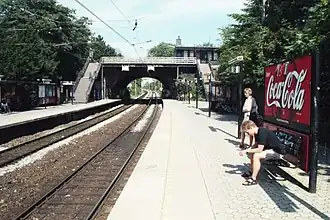 Station Grøndal in 1999