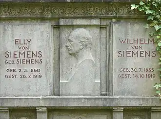 Graf van Georg Wilhelm von Siemens