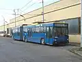 Een uit Innsbruck afkomstige trolleybus in Sofia