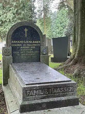 Graf van Armand Maassen in Maastricht