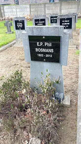 Dichter en geestelijke Phil Bosmans.