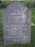 Het graf van Gerrit Cohen