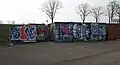 Graffiti op het VASIM-terrein anno 2021