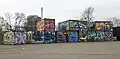 Graffiti op het VASIM-terrein anno 2021