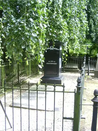 Grafmonument van Jan van 's Gravenweert