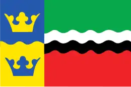 Vlag van de gemeente Graft-De Rijp