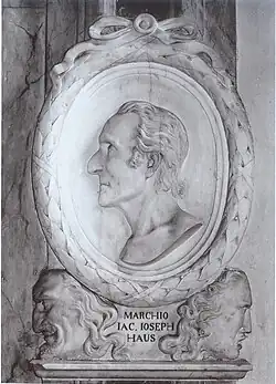 Graftombe Markies Jacques-Joseph (von) Haus (1748 - 1833) Palermo, Italië