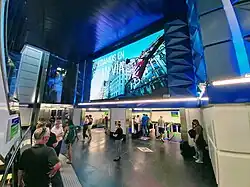 De stationshal uit 2021