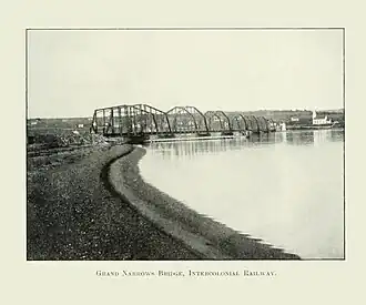 Grand Narrows Bridge, circa 1900