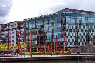 het hoofdkantoor in Dublin