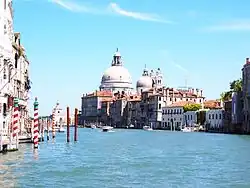 Canal Grande en de Basiliek van Maria della Salute