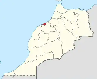 Kaart van Grand Casablanca