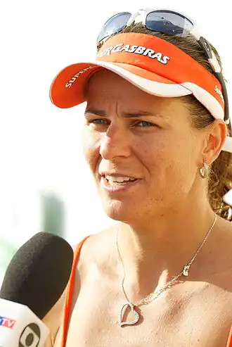 Larissa bij de Grand Slam in Moskou (2012)