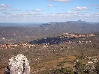 Landschap van de gemeente Grão Mogol