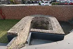 Fundamenten van de Grauwe Toren van de vroegere omwalling