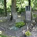 grafmonument voor de kuiper Jan Hoogerwerf († 1931) en zijn vrouw Gerritje Hoogerwerf-Maat (†1963)