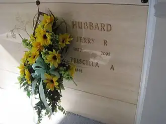 Het graf van Jerry Reed