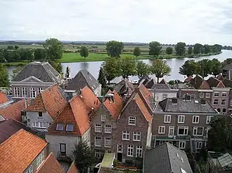 Uitzicht over de Maas