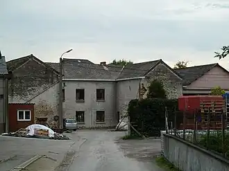 Het gebouw van de molen