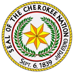 The Seal of the Cherokee Nation