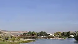 Expedition Island in Green River (Wyoming) waar Powell zijn eerste expeditie startte