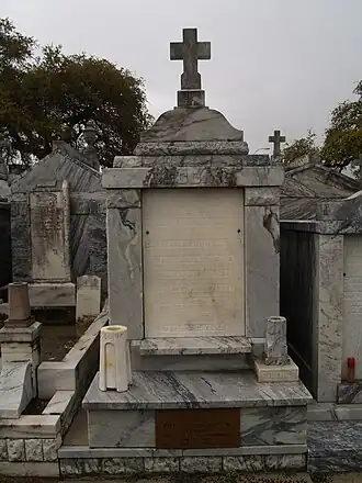 Familiegraf van John Kennedy Toole, Greenwood Cemetery, New Orleans. Foto: Michael Homan