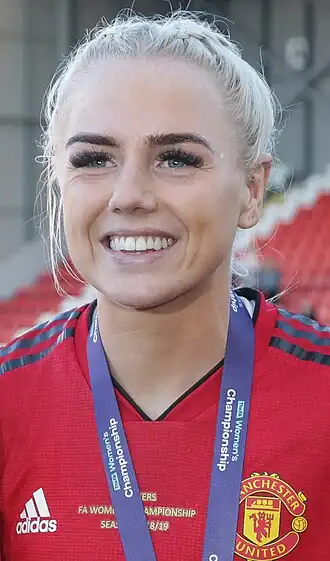 Greenwood bij Manchester United WFC in 2019