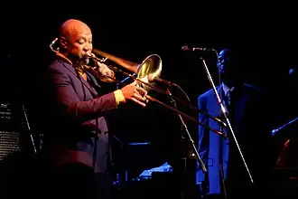 Greg Boyer en Maceo Parker