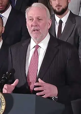 Popovich in 2015