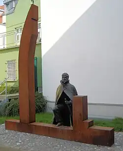 Monument voor Caspar David Friedrich te Greifswald