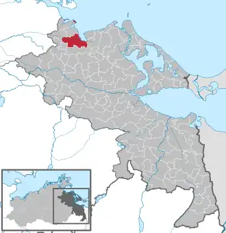 Kaart van Greifswald