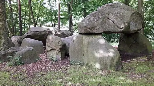 Hunebed Gretescher Steine bij Osnabrück