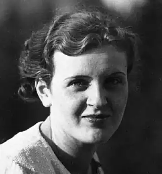 Gretl Braun aan Berghof