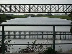 De oudste stalen spoorbrug in Duitsland