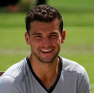 Dimitrov in 2013