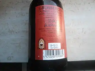 Het officiële 'Erkend Belgisch Abdijbier' logo