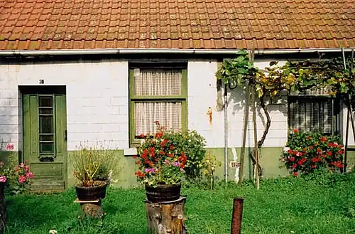 Eenvoudige boerenarbeiderswoning